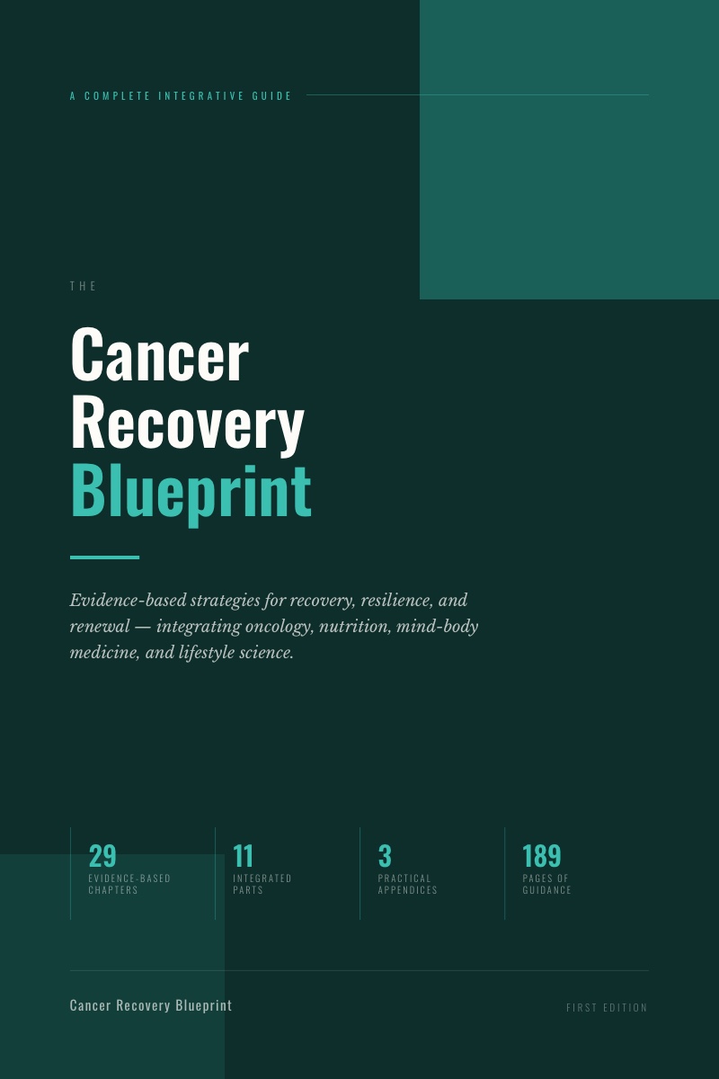 The Cancer Recovery Blueprint cover